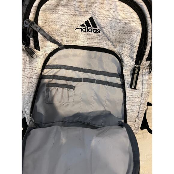 Adidas Excel 7 White Black Backpack - Picture 3 of 6